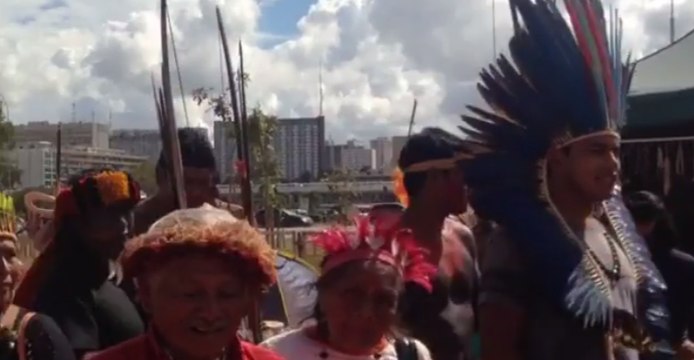 Brazil's Indigenous People Protest Demarcation of Land