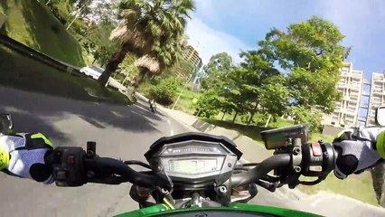Z1000 vs BMW 1200 GS _ Av. Palmas