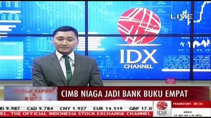 CIMB Niaga jadi Bank Buku Empat
