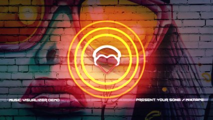 Music Visualizer Royalty Free - iCircles Style