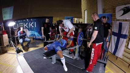 Penkkipunnerrus 1 ryhmä WABDL Finnish open 15.4-2017 Kauhajoki