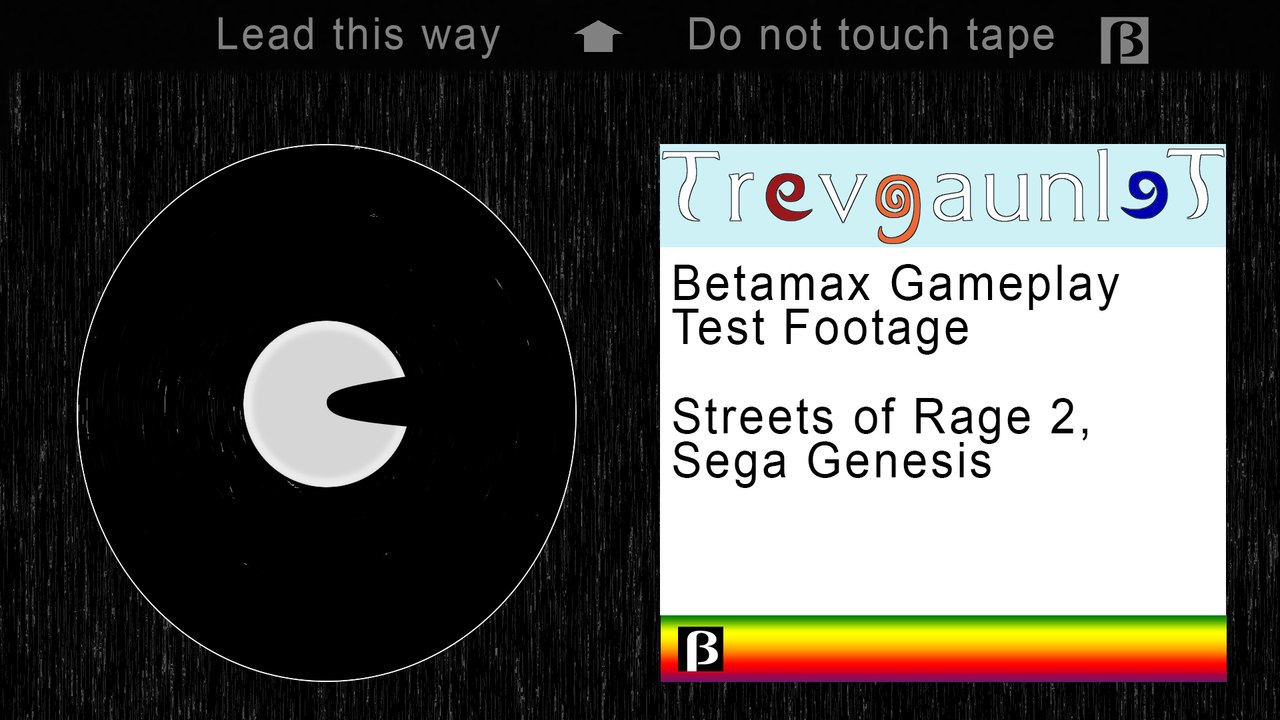 Streets of Rage 2 Betamax