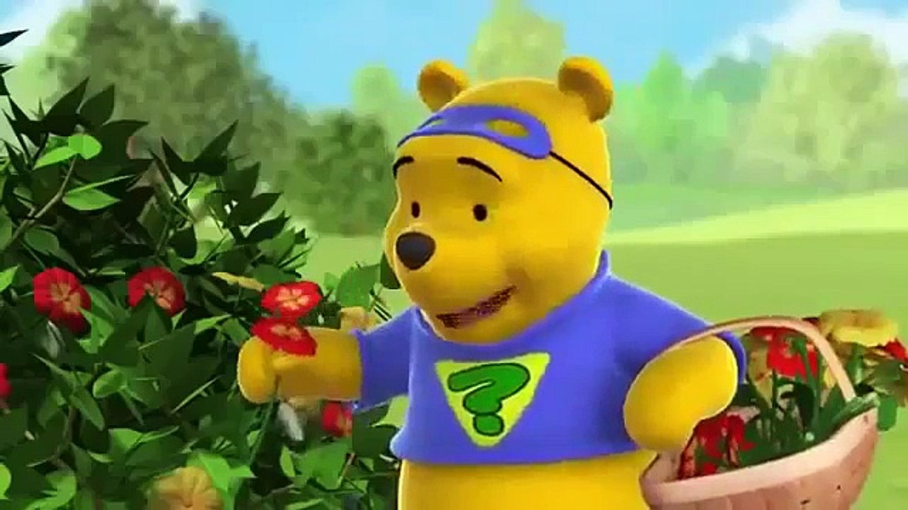 Flowers From Roo Peck Peck Peckin on Rabbits Door My Friends Tigger and