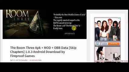 The Room Three v1.0.3 Apk + MOD + OBB Data [Skip Chapters]