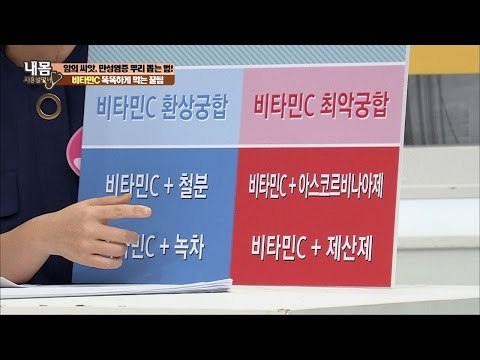 비타민C, 똑똑하게 먹는 법! [내 몸 사용설명서] 127회 20161104