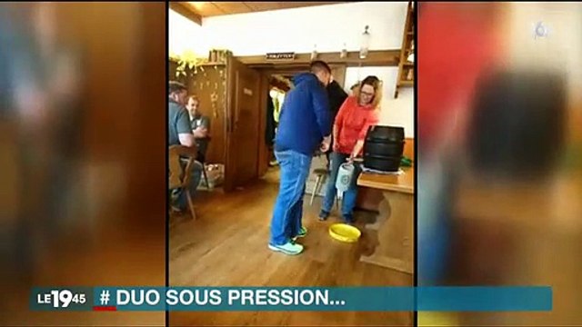 Buzz : Des clients dans un bar allemand ouvrent un fût de bière et c'est... la catastrophe ! Regardez
