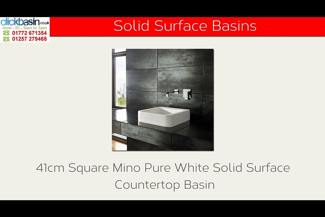 Solid Surface Basins By Clickbasin