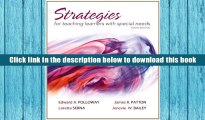 Popular Book  Strategies for Teaching Learners with Special Needs (10th Edition)  For Trial