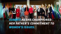 Ivanka Trump booed at Berlin Women's Summit after defending her dad