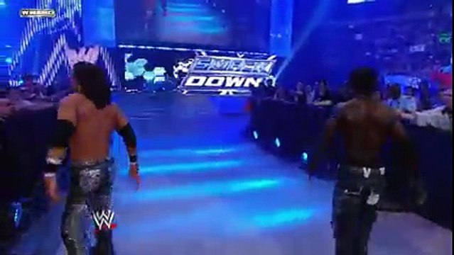 SmackDown Cryme Tyme s Shad attacks his own partner, JTG
