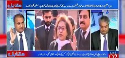 Rauf Klasra Bashes on Asma Jahangir on taking side of Nawaz Sharif. Watch video