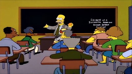 Los Simpson: Clases de comer naranjas