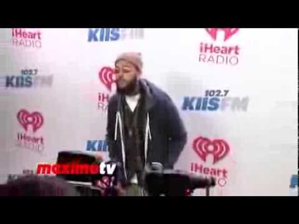 Travie McCoy KIIS FM's Jingle Ball 2013 Red Carpet Arrivals - Gym Class Heroes Singer