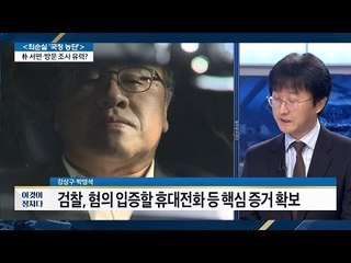 대통령도 조사 가능하다? [전원책의 이것이 정치다] 9회 20161103