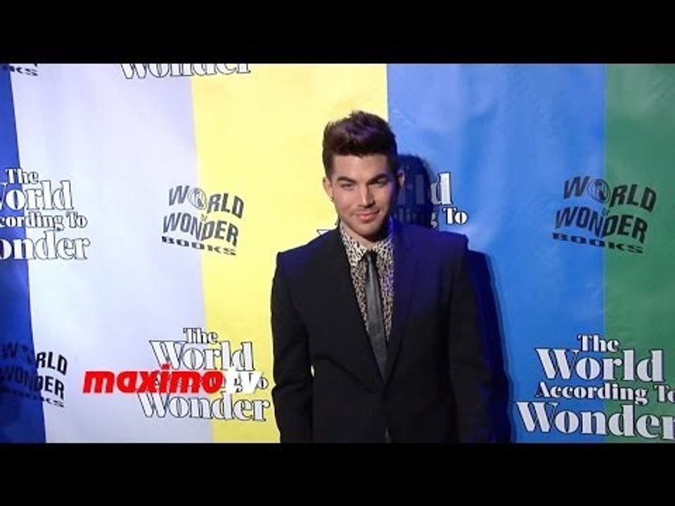 Adam Lambert // First Annual "WOWie Awards" Red Carpet - EXCLUSIVE!