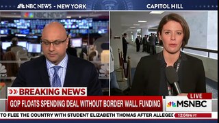 GOP gives Dems a budget WITHOUT funding Trump’s WALL!!