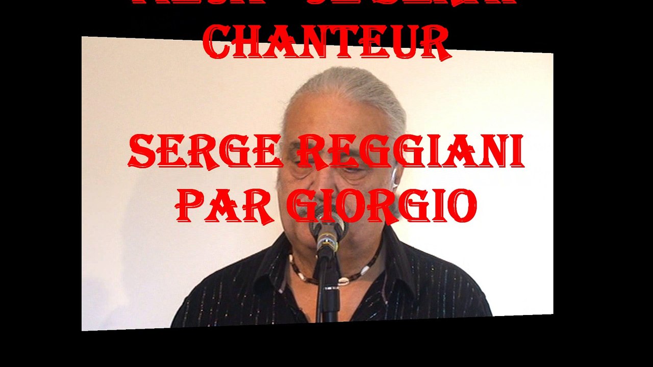 quand je serai vieux je serai chanteur (Reggiani) reprise