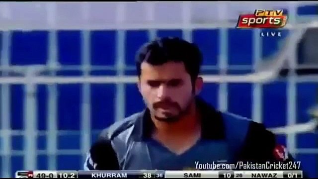 Khurram Manzoor Century Against Balochistan 118 (61) Pakistan Cup 2016 - Sindh v