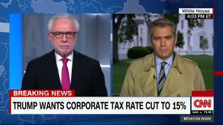 Trump looks for a YUGE cut in corporate tax rate… deficit be damned!