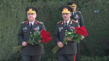 Jandarma Genel Komutanı Orgeneral Yaşar Güler Azerbaycan'da- Güler'den Türk Şehitliğine Ziyaret