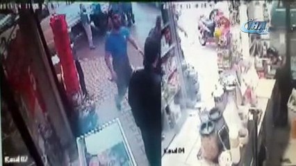 Bursa'da cinayet anı kameralara böyle yansıdı