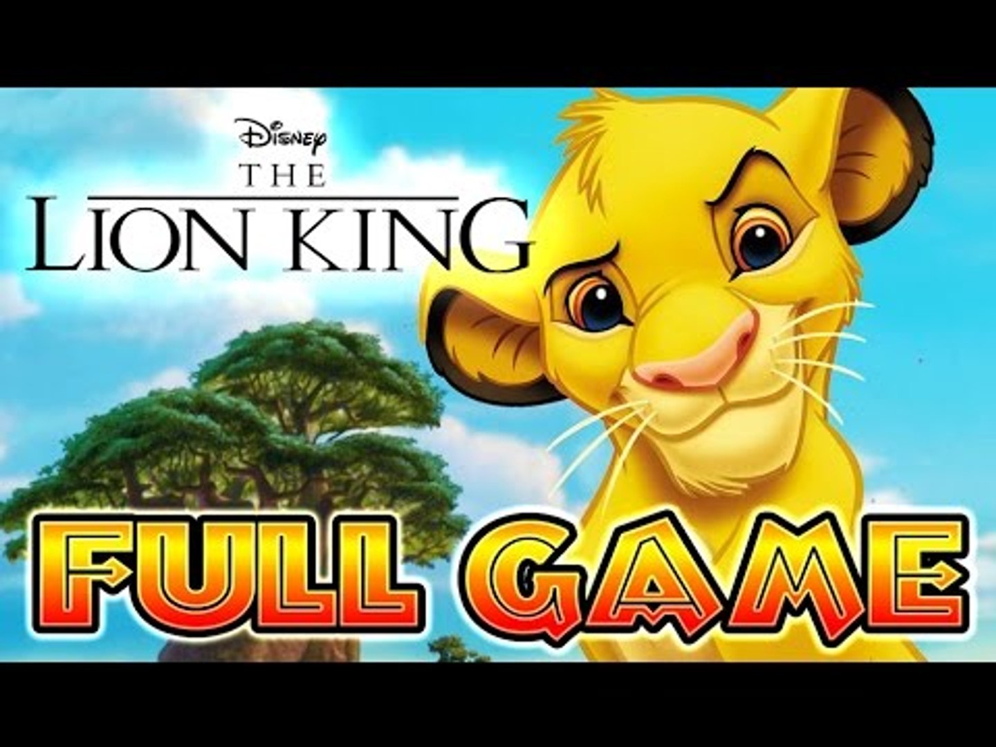 The Lion King: Simba's Mighty Adventure Walkthrough FULL Movie Game  Longplay (PS1) - video Dailymotion