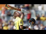 India vs Australia 5th ODI : David Warner hits century, dedicates to new born daughter