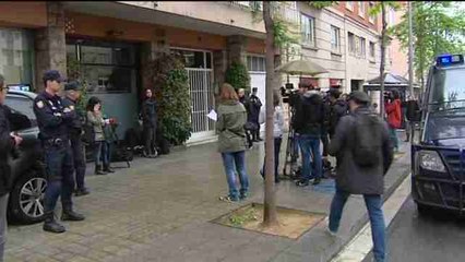 Registros de la casa y el despacho del expresidente Jordi Pujol