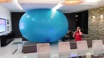 Crazy Giant Balloon Stuck In Our House Orbeez,Surprise Eggs,Superhero Mashems,Toy Opening