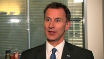 Hunt: The future of the NHS relies on Brexit negotiations