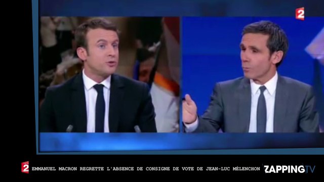 Emmanuel Macron règle ses comptes avec Jean-Luc Mélenchon sur France 2 (Vidéo)