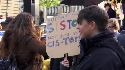 A Berlin, des manifestants protestent contre la visite d'Ivanka Trump
