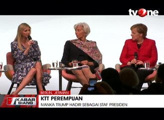 Ivanka Bela Trump Saat Tampil Perdana Sebagai Staff Presiden