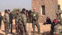 TSK'nın Vurduğu Suriye'nin Kuzeyindeki Ypg Hedeflerini Amerikan Askerleri Ziyaret Etti