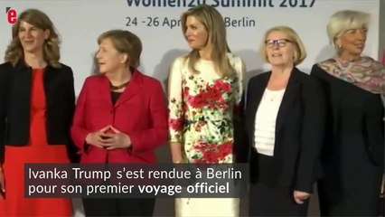 À Berlin, Ivanka Trump défend son père et se fait huer par le public
