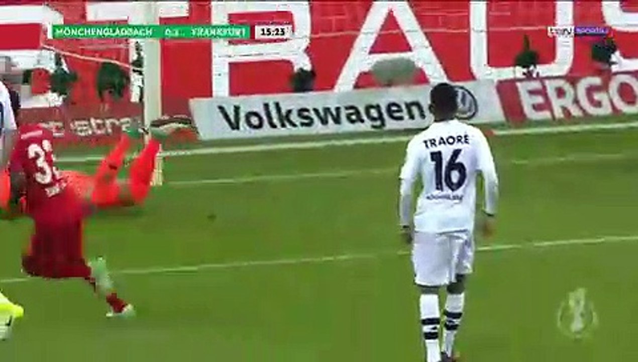 B. Monchengladbach 1-2 Eintracht Frankfurt (DFB Pokal) - Goals and Highlights
