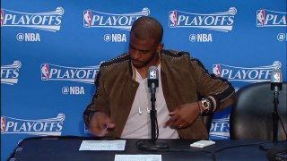 Chris Paul Postgame Interview   Jazz vs Clippers   Game 5   April 25, 2017   2017 NBA Playoffs