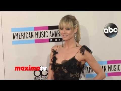 Heidi Klum 2013 American Music Awards Red Carpet - AMAs 2013