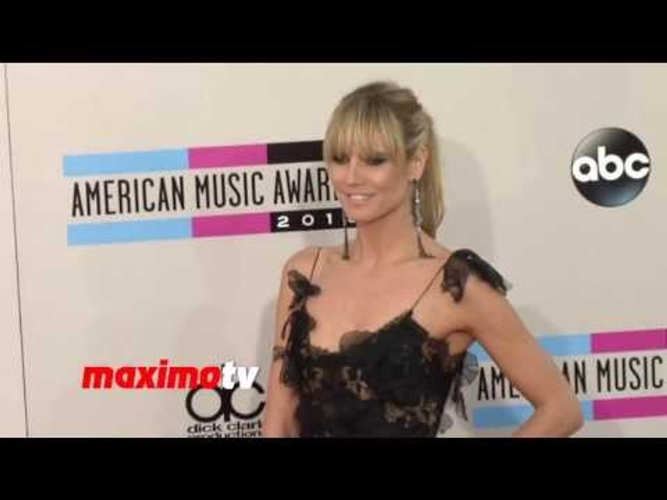 Heidi Klum 2013 American Music Awards Red Carpet - AMAs 2013