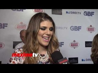 Molly Tarlov Interview "G.B.F." Los Angeles Premiere Red Carpet Arrivals