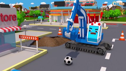 Çocuklar için arabalar - Kamyonlar. Çizgi film Türkçe izle!