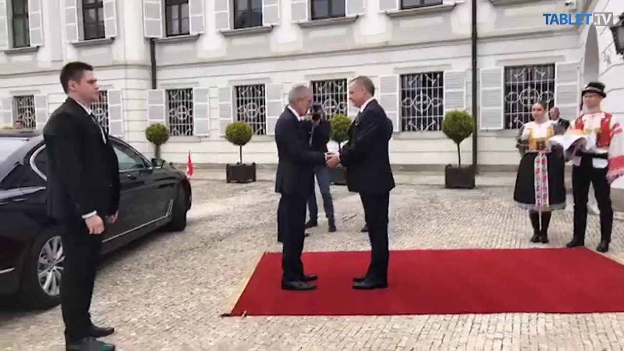 Rakúsky prezident Alexander Van der Bellen na Slovensku