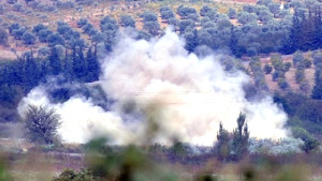 Yayladağı Sınır Karakolu Yakınına Top Mermisi Düştü, TSK Anında Karşılık Verdi