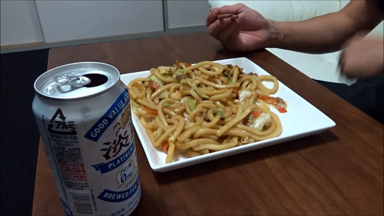 【男の自炊】　焼きうどんを喰う！　【783g】