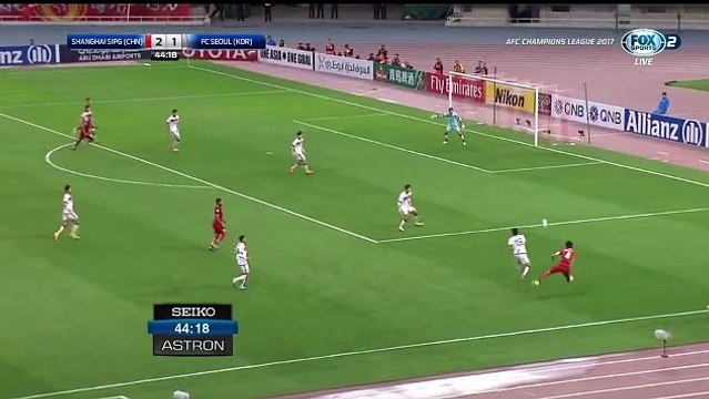 Wu Lei Goal HD - Shanghai SIPG (Chn)	3-1	Seoul (Kor) 26.04.2017
