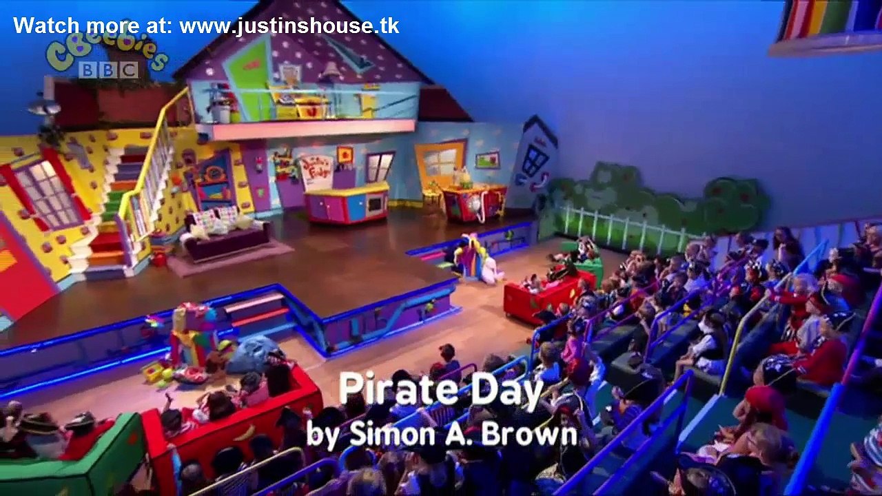 Justin's House - Pirate Day - Signed
