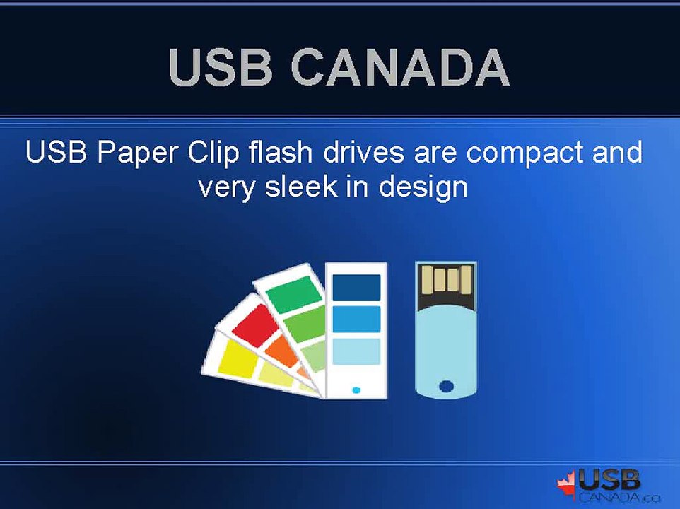 USB Paper Clips – The most popular promotional flash drive available