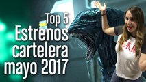 Top 5: Estrenos cartelera mayo 2017