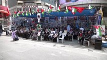 Açlık Grevi Yapan Filistinli Tutuklulara Destek Gösterisi