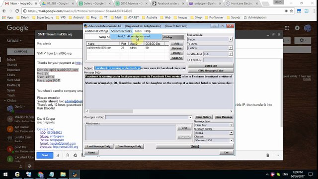 SMTP/VPS How To Send 20,000 emails a day With Bulk SMTP